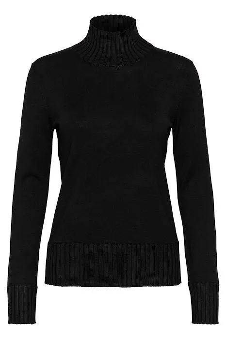 Inwear Orkidea Black Turtleneck