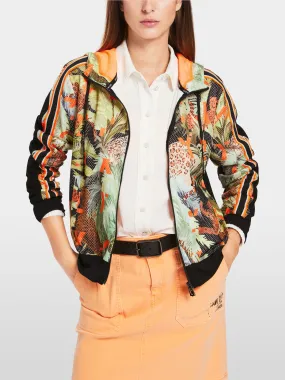 Jacket - Orange/Print