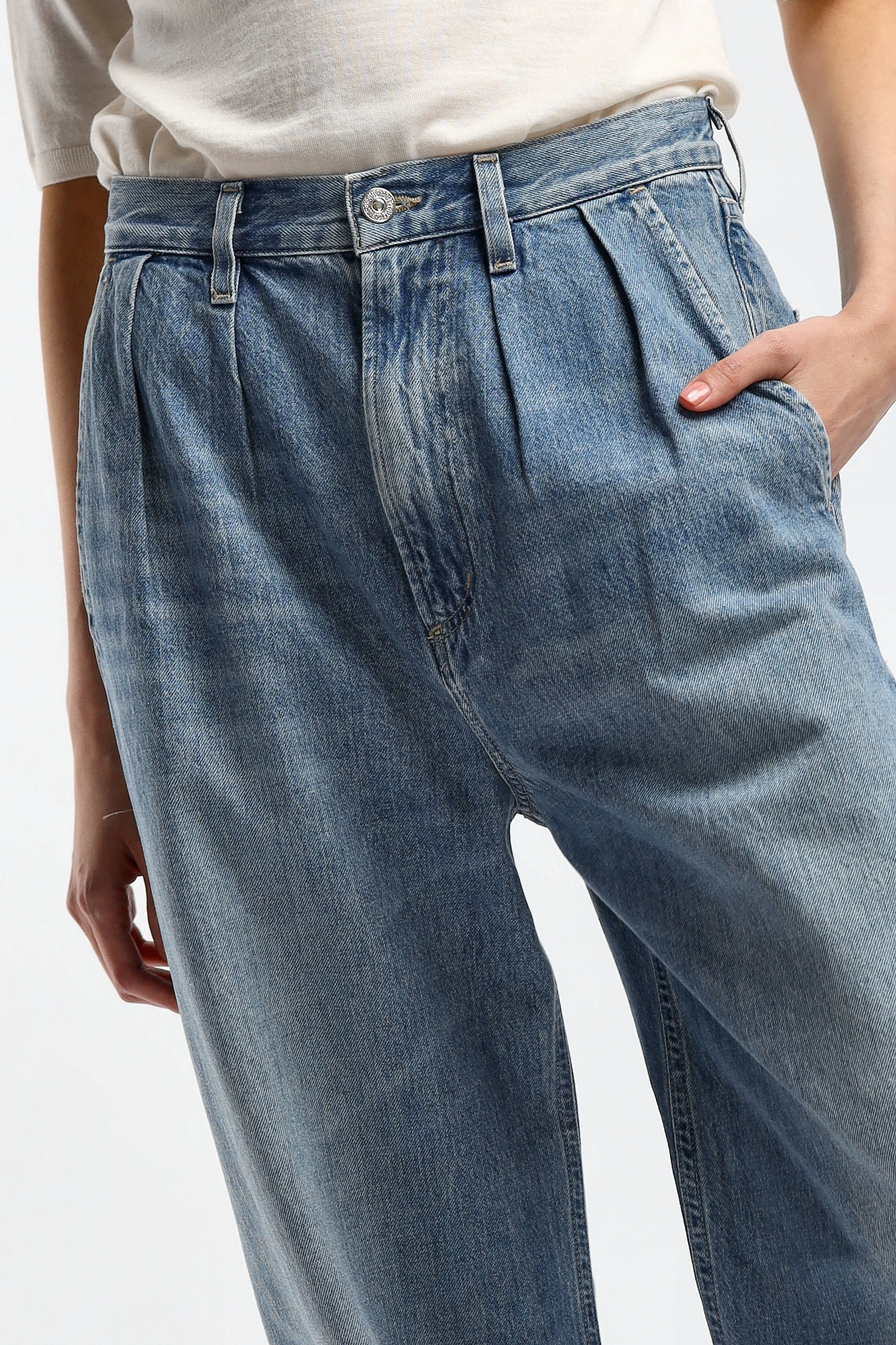 Jeans Maritzy Pleated in Mojo