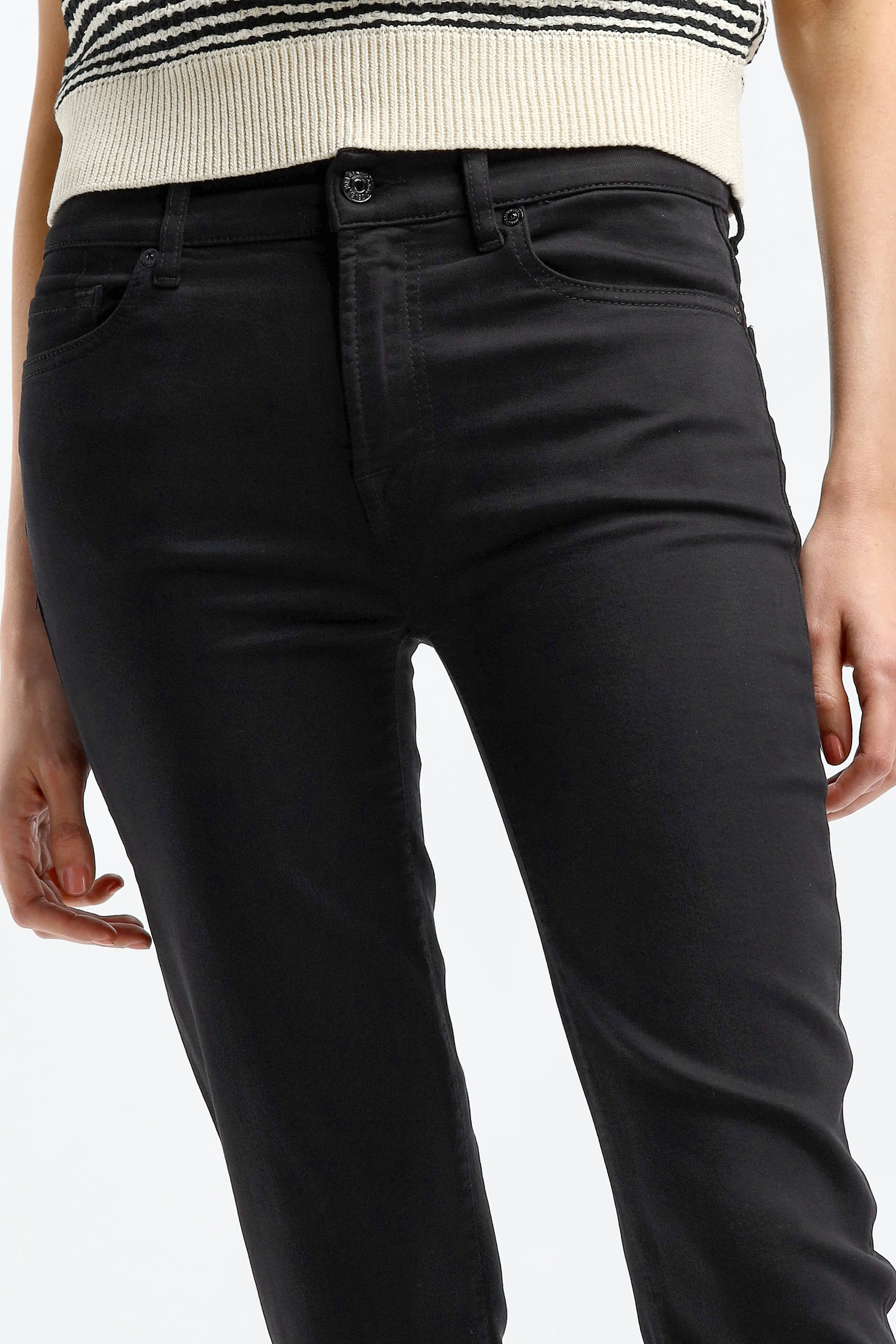 Jeans Roxanne Bair in Schwarz