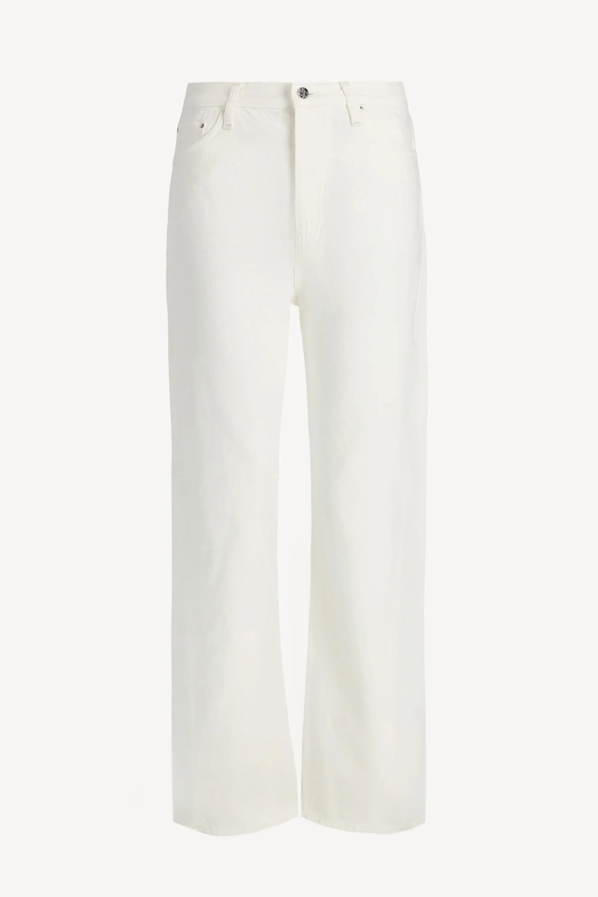 Jeans Twisted Seam in Off White