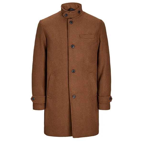 Luxurious JJ Melton Wool Coat - Premium Quality, Winter Essential