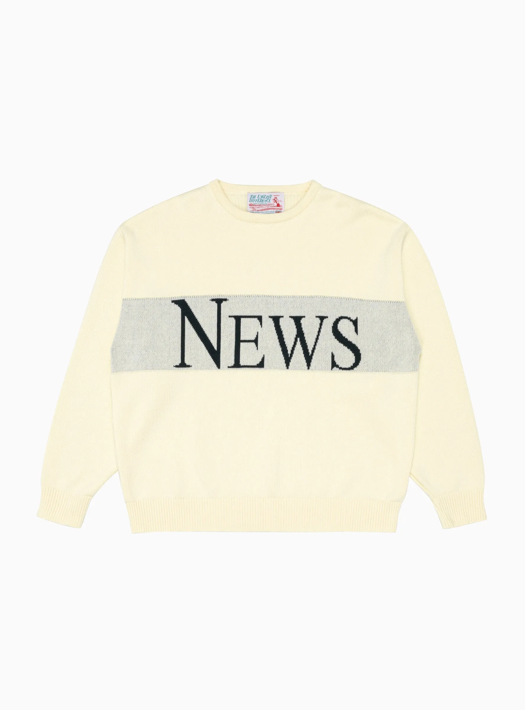 Kendrew News Sweater Cream