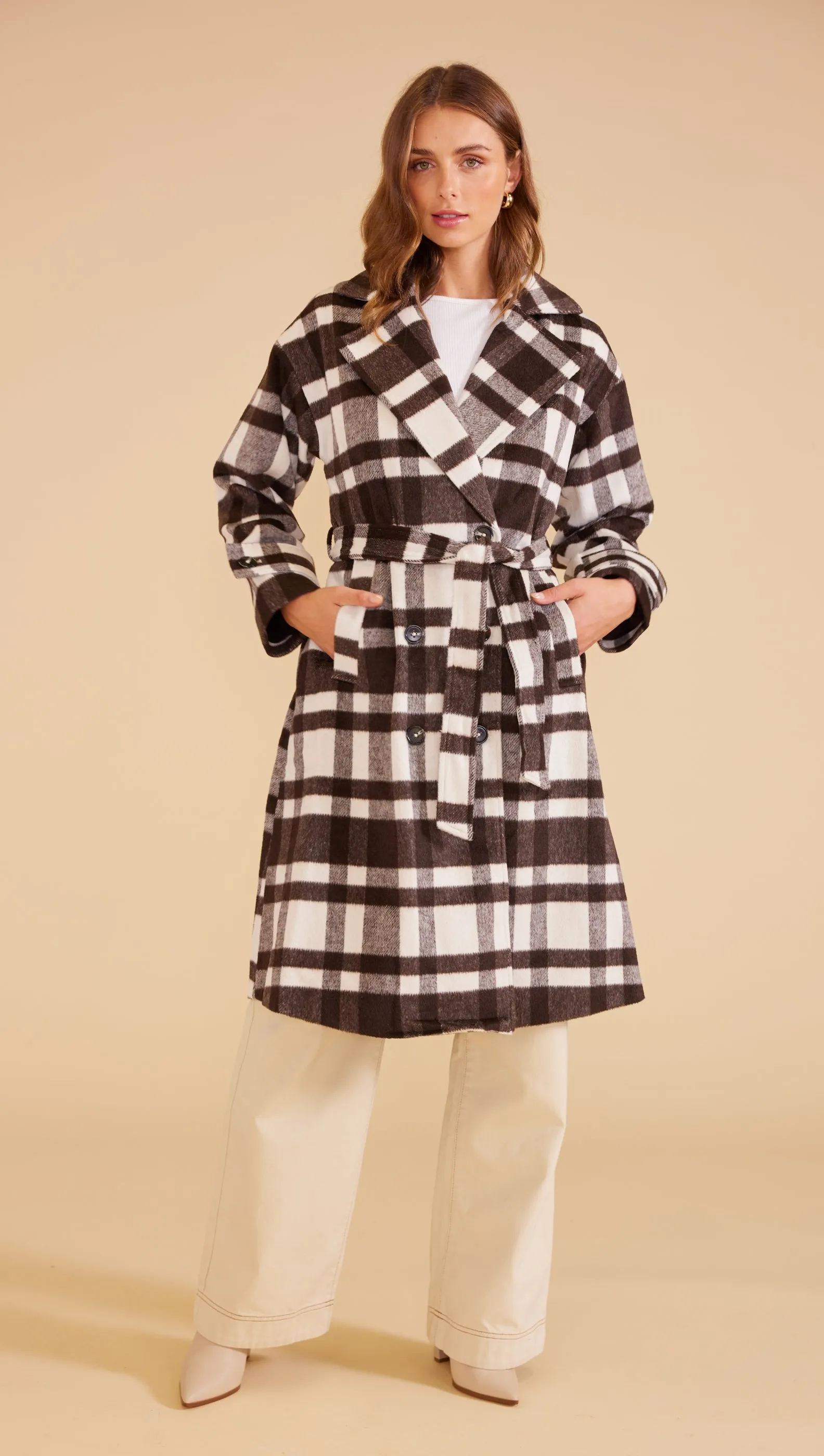 Kennedy Wool Blend Coat