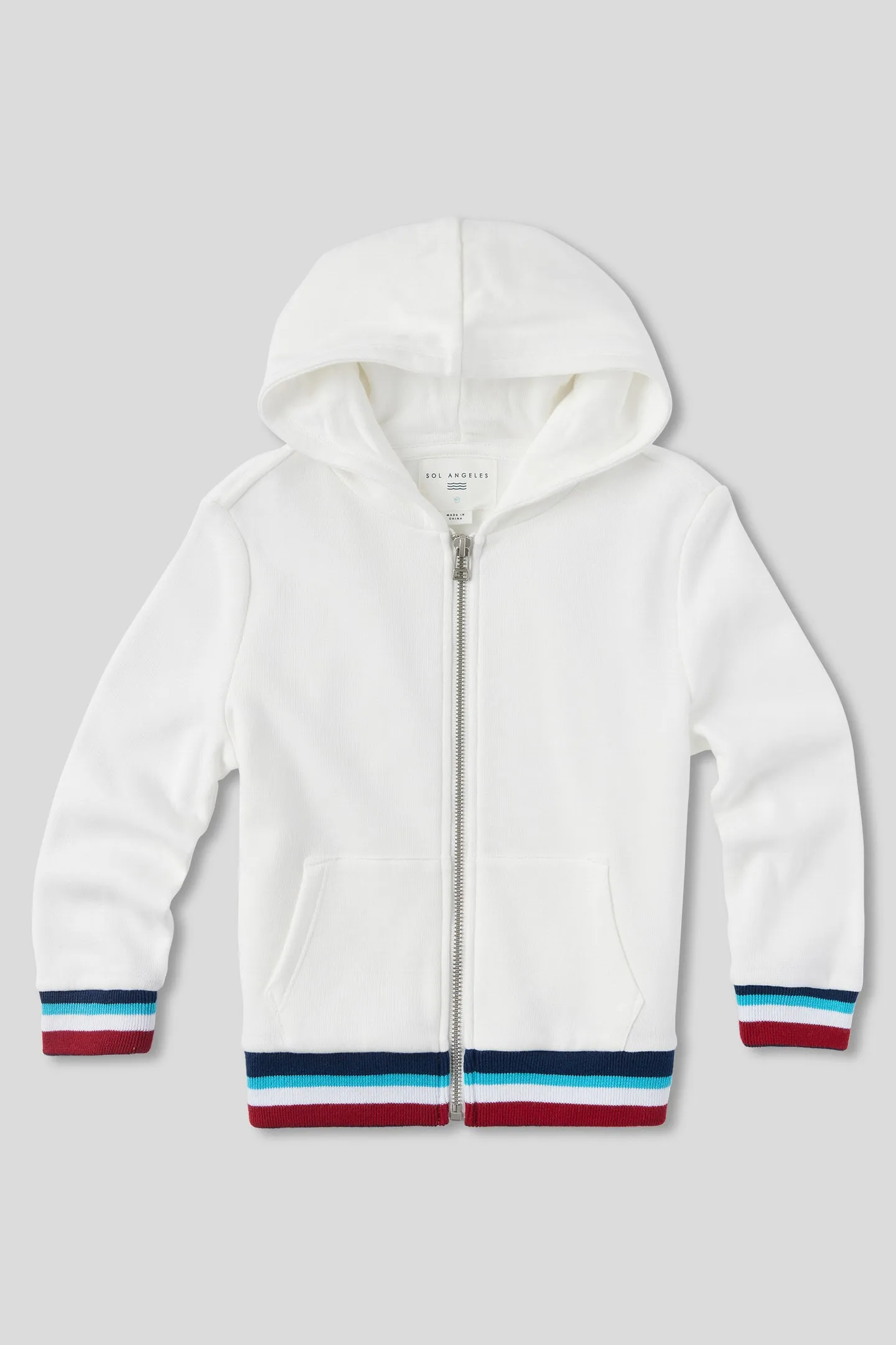 Kids Sol Flag Zip Hoodie