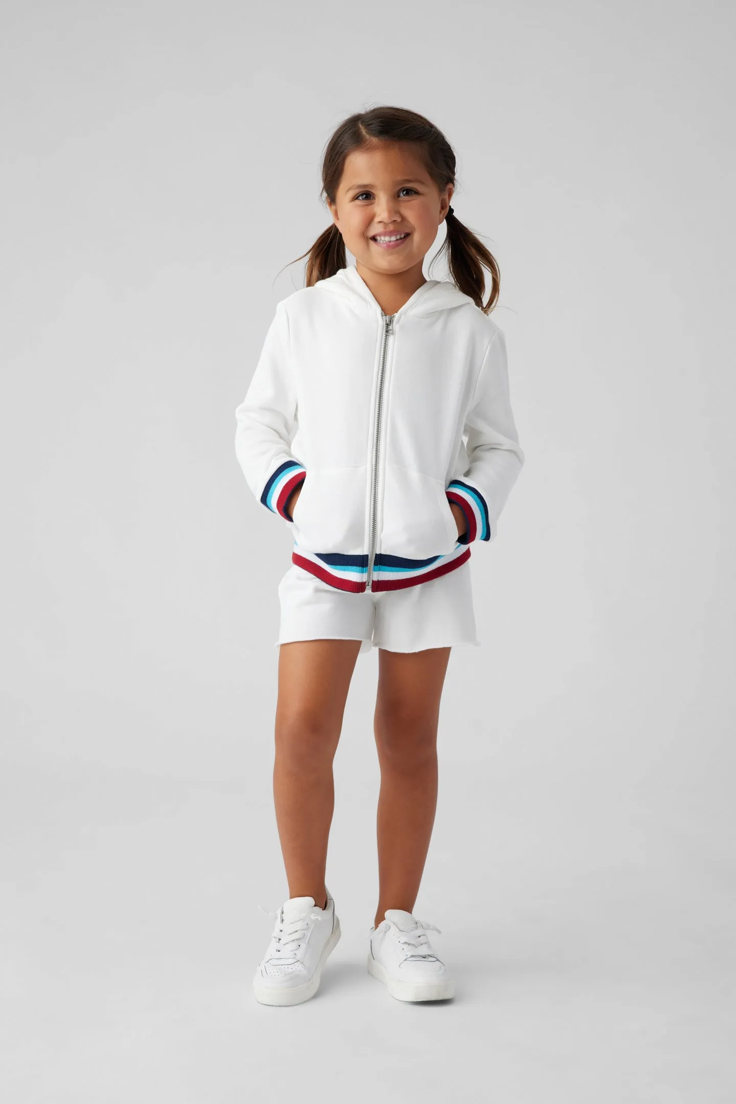 Kids Sol Flag Zip Hoodie