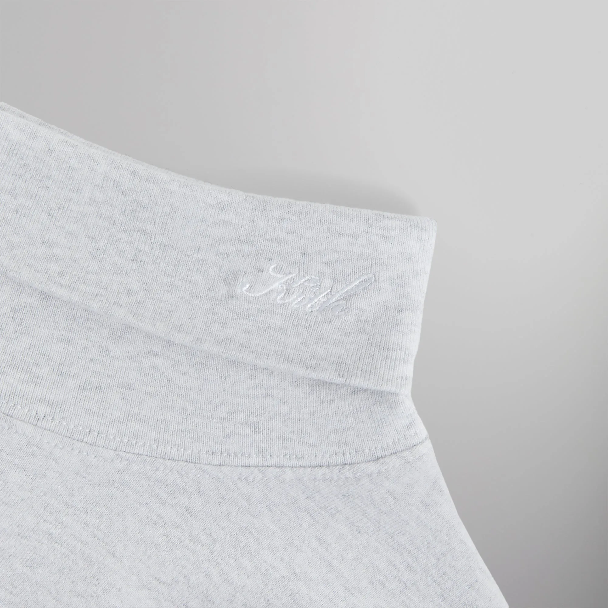 Kith Cortlandt Turtleneck - Light Heather Grey