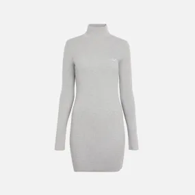 Kith Women Brier Turtleneck Mini Dress - Steel Heather Gray