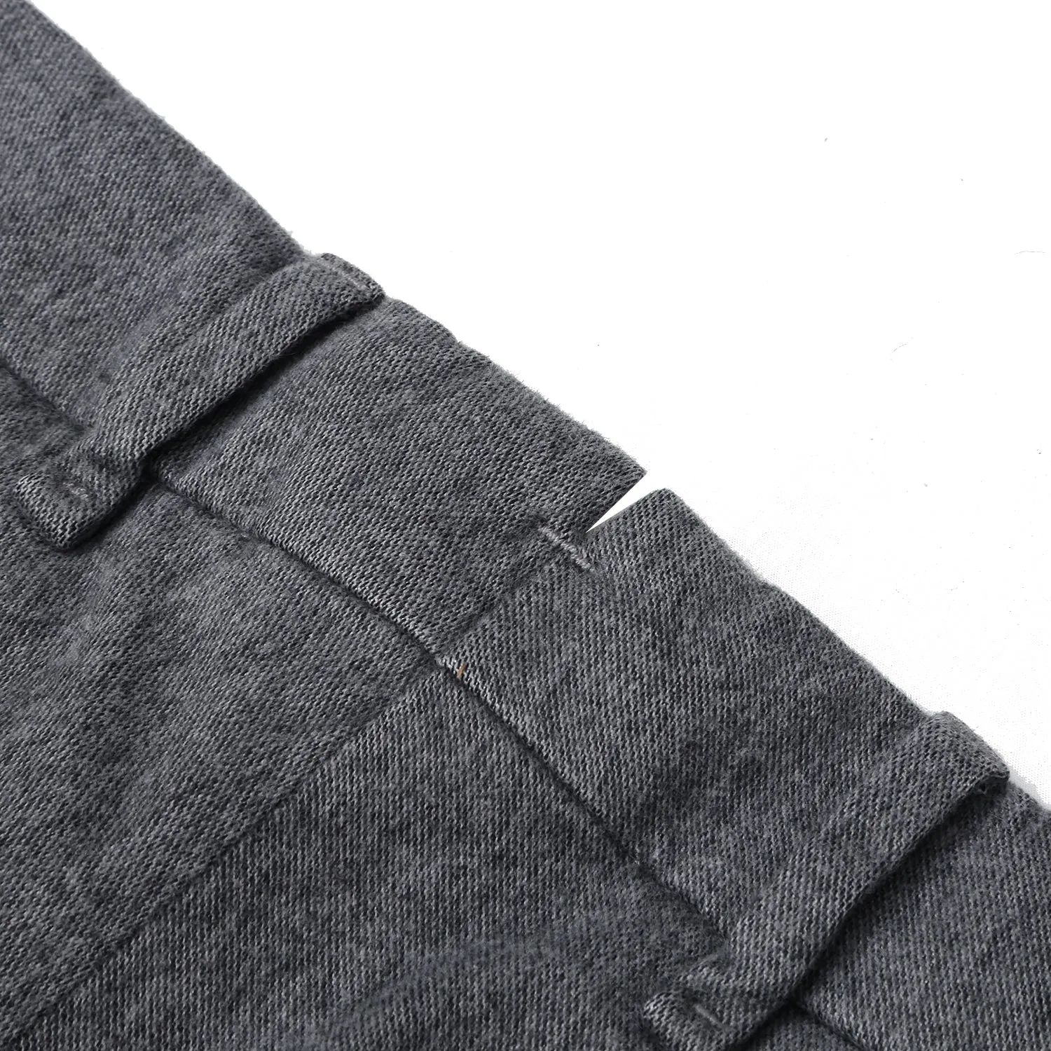 Lardini - Tapered Trousers - Grey Marl Twill