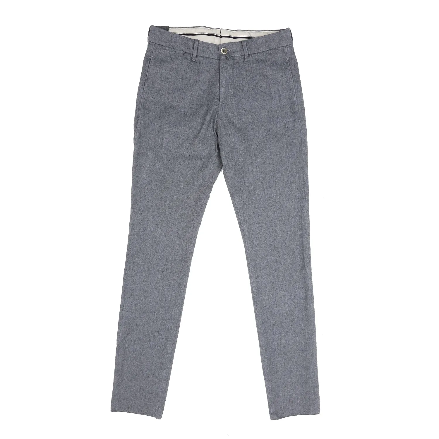 Lardini - Tapered Trousers - Grey Marl Twill