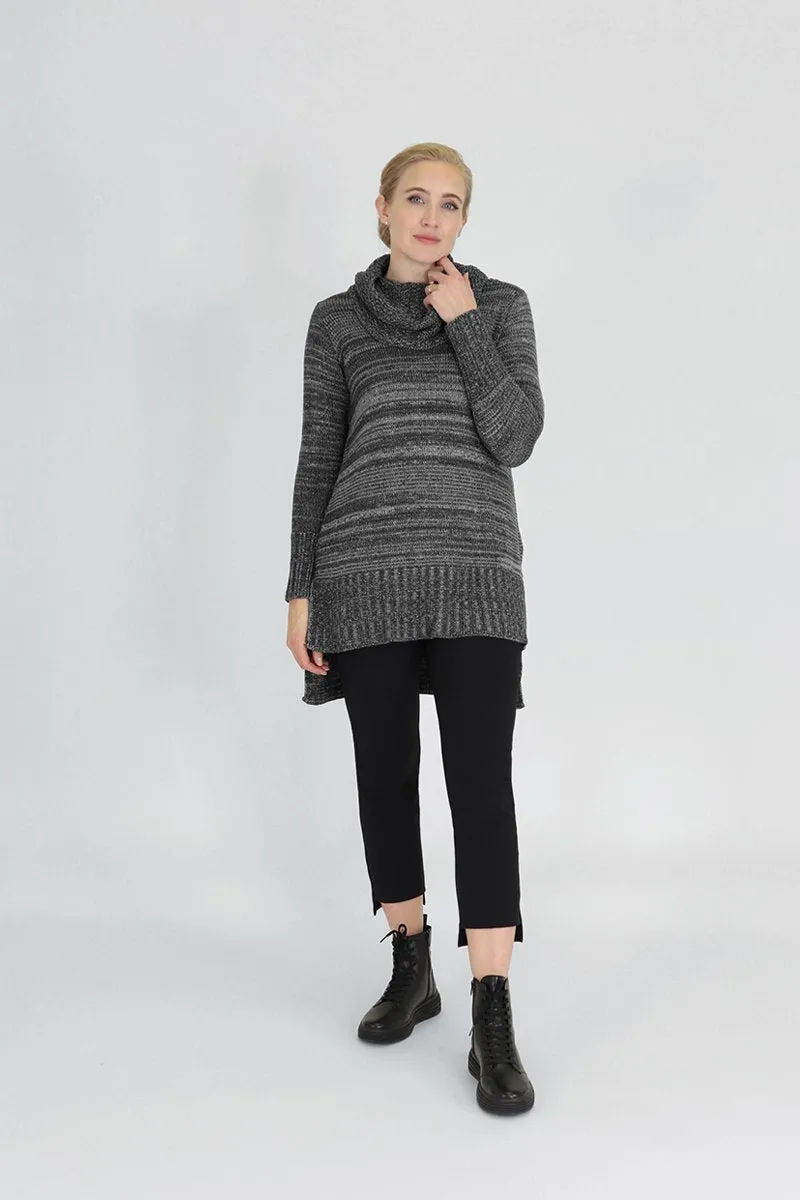 Lockhart Sweater Tunic | Grey