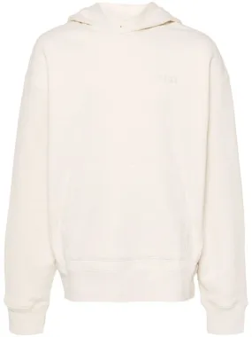 LOGO-EMBROIDERED COTTON HOODIE