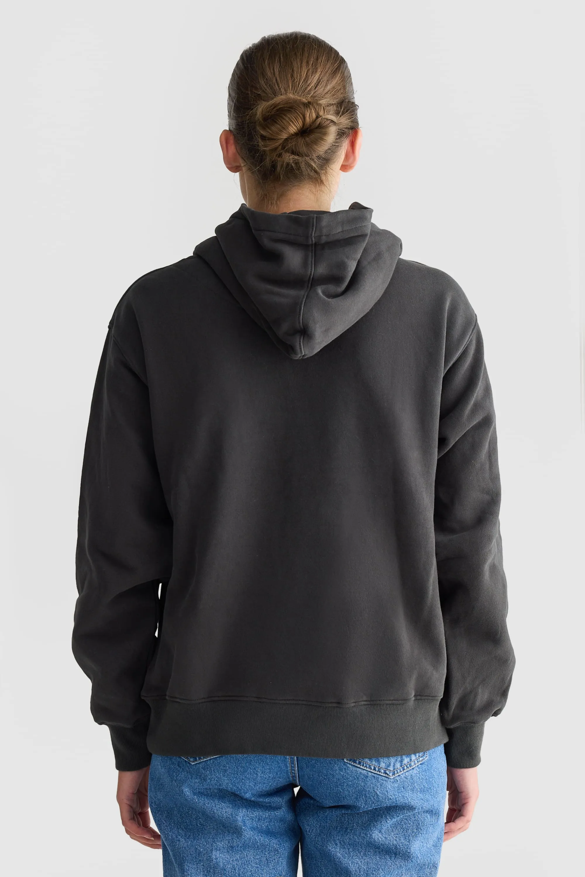 Logo Hoodie Washed Black