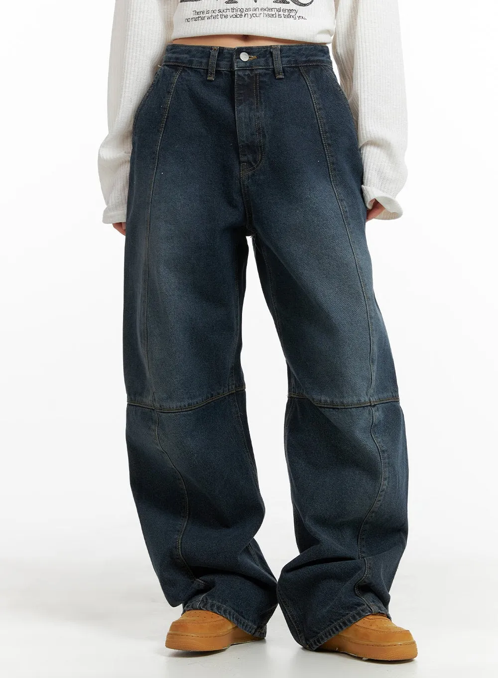 Low Rise Baggy Jeans CM418