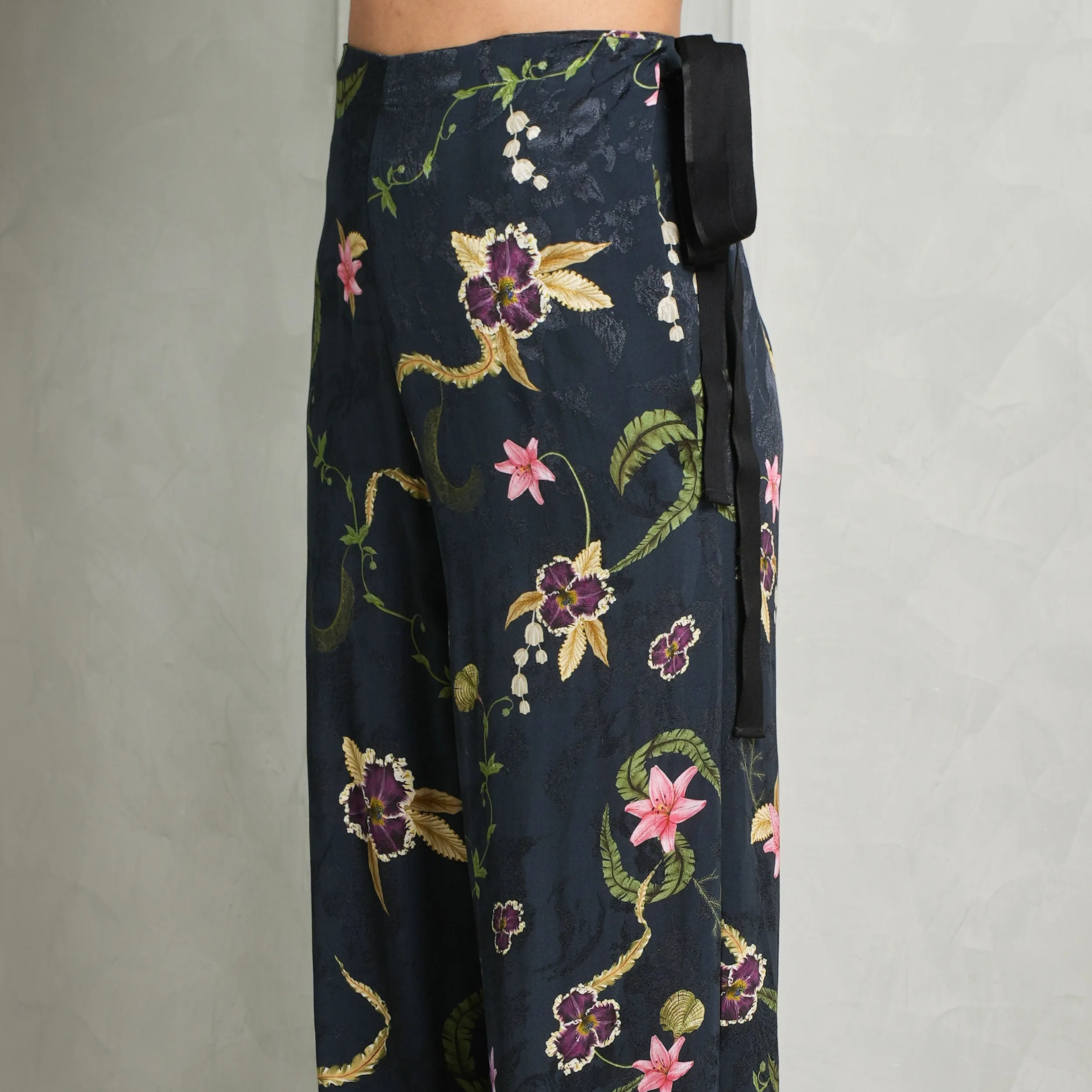 Memoria Tesoro High-Waisted Trousers