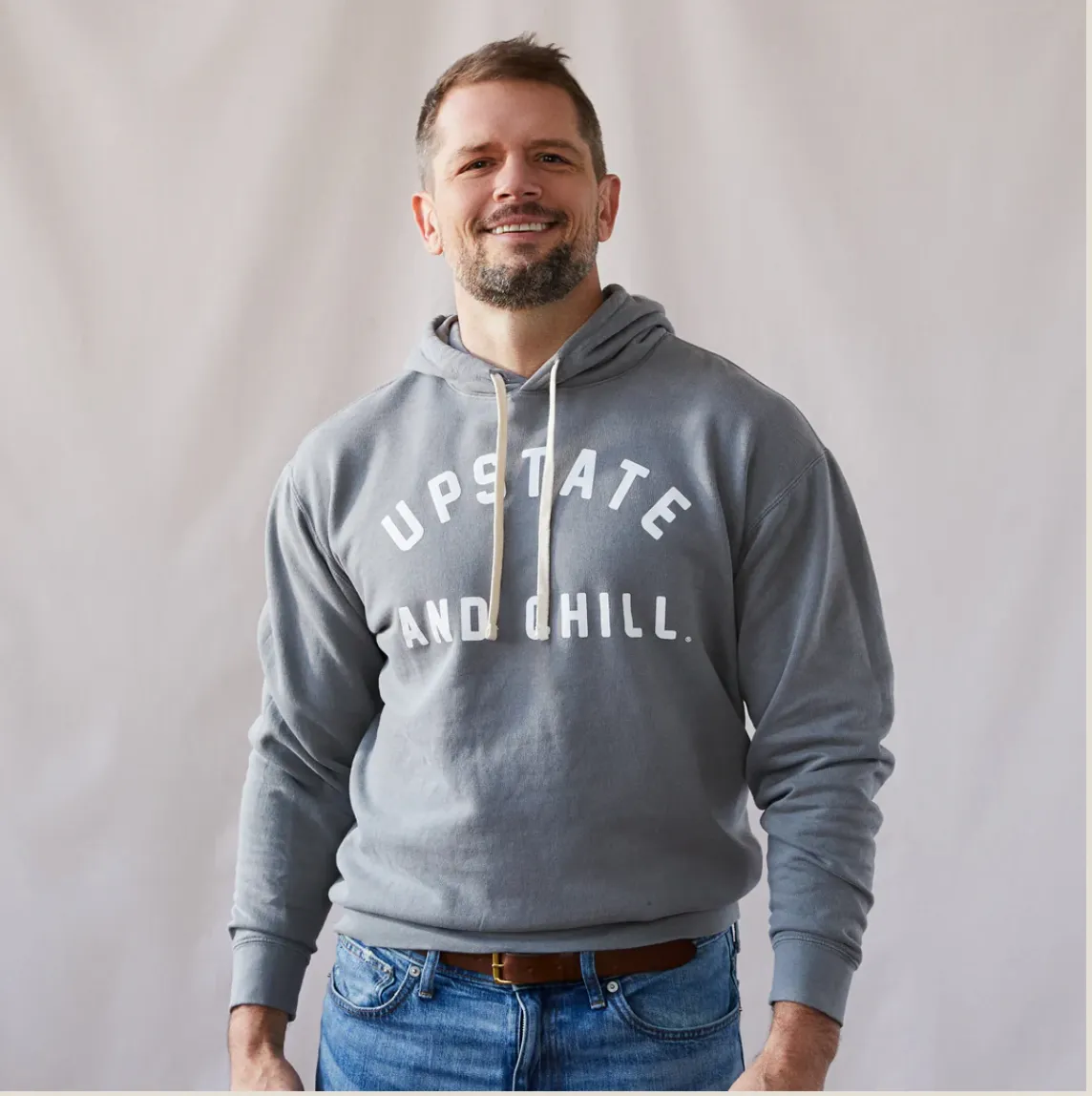 Mens UPSTATE & Chill Hoodie