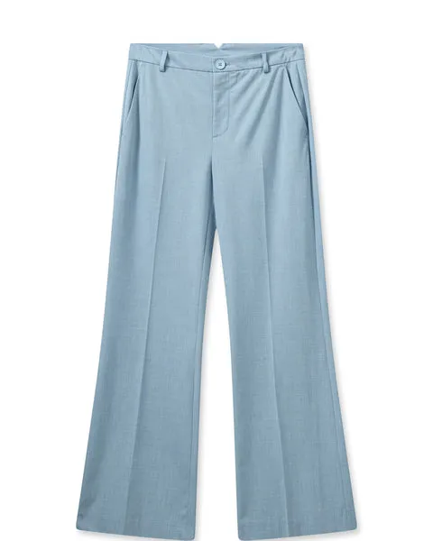 Mos Mosh Rhys Roy Trousers-Cashmere Blue,Long-160600