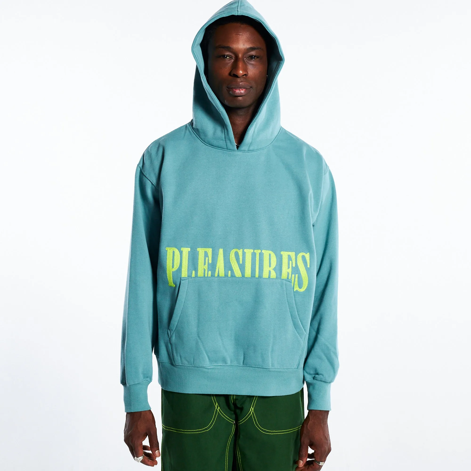 Pleasures Mens Latex Hoodie