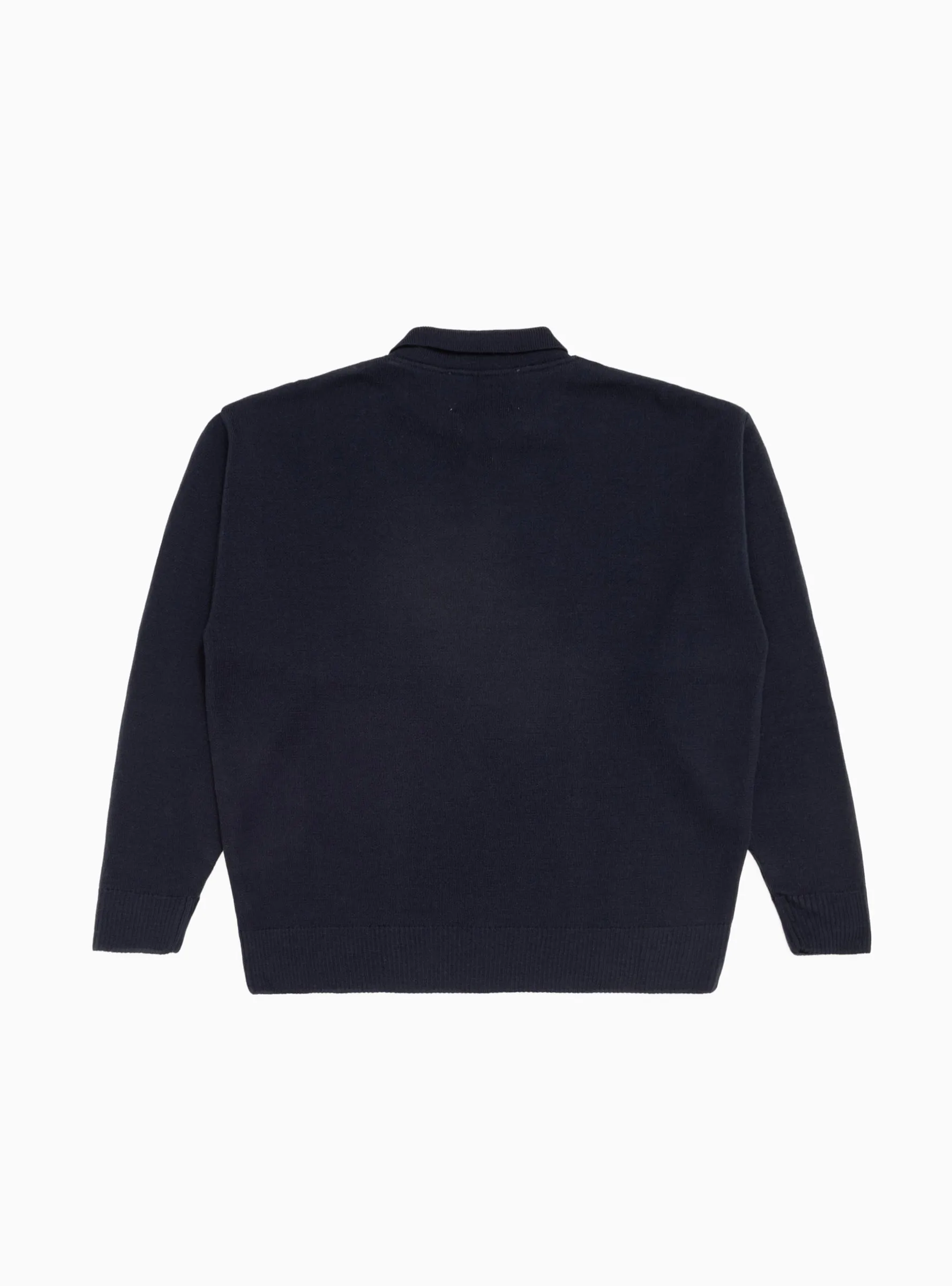 Polo Sweater Midnight Blue