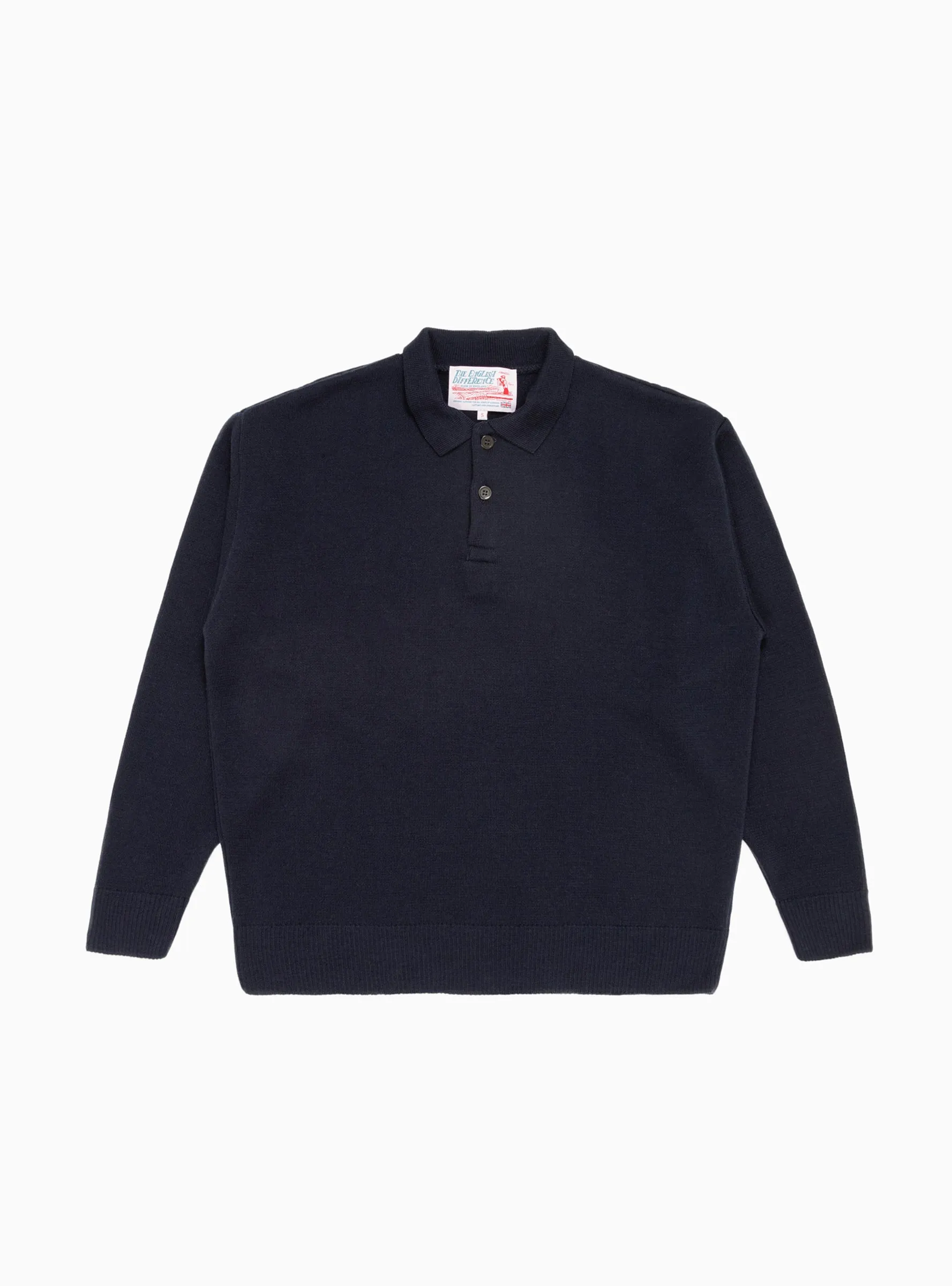 Polo Sweater Midnight Blue