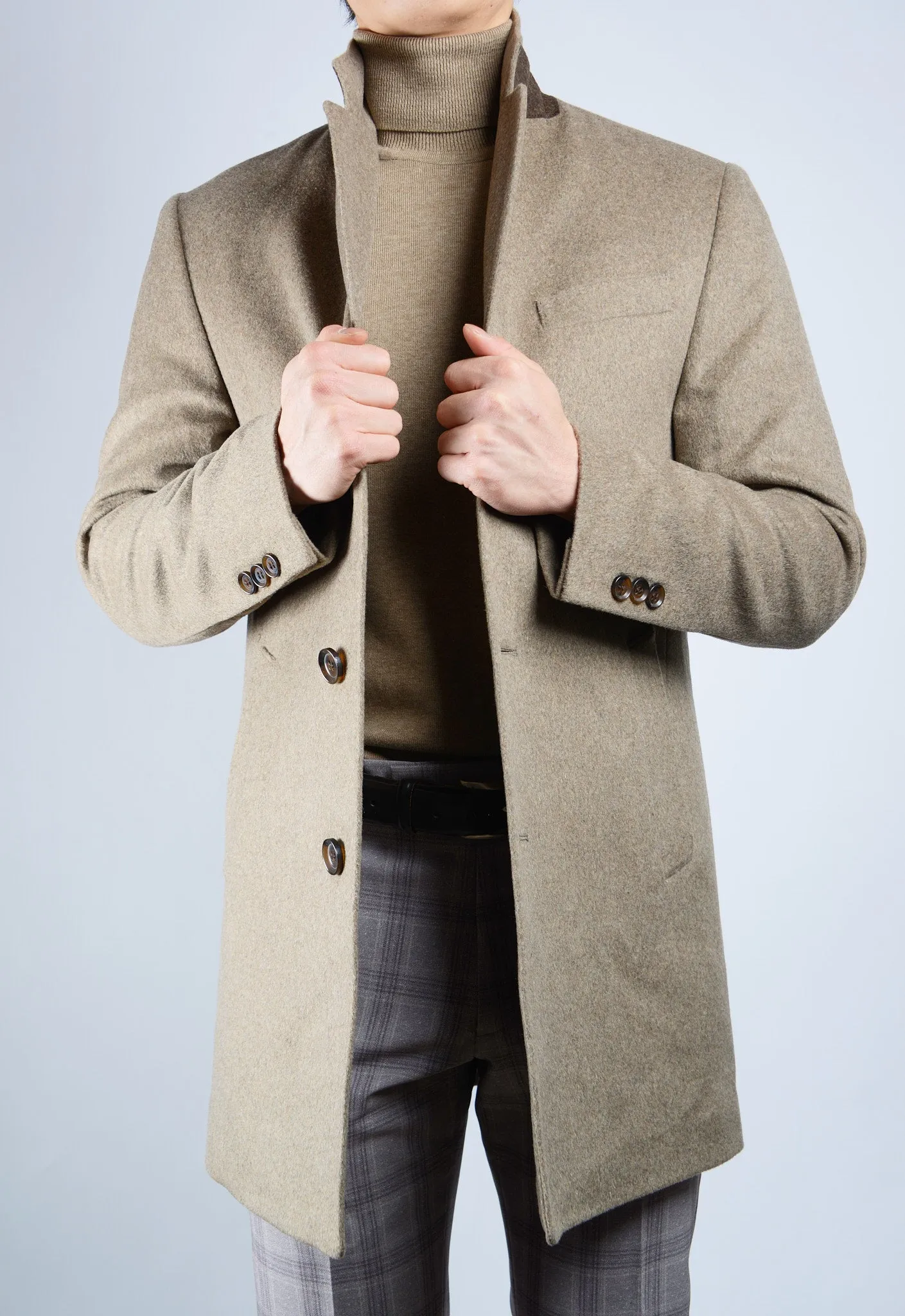 Preston Brush Heathered Coat