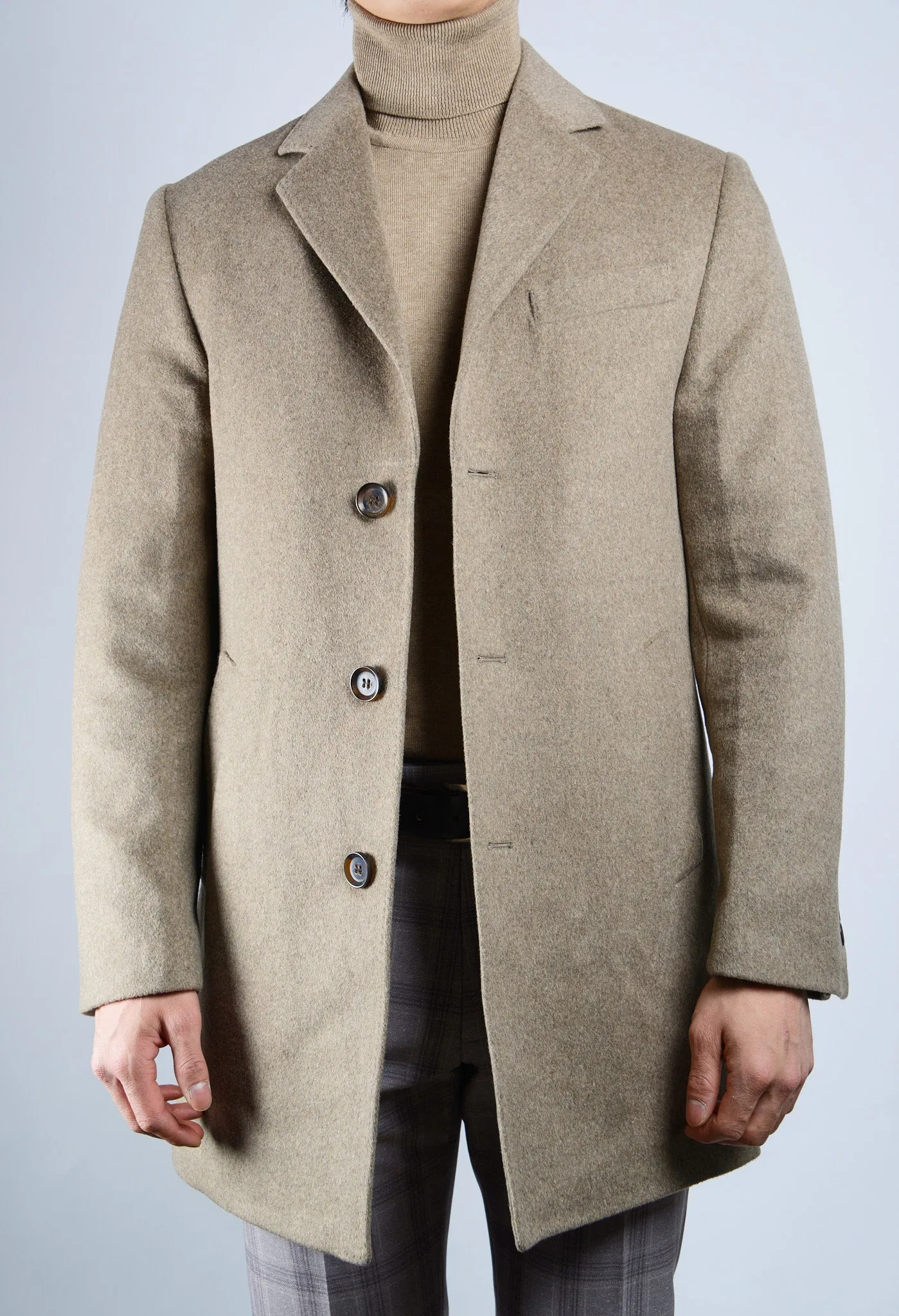 Preston Brush Heathered Coat