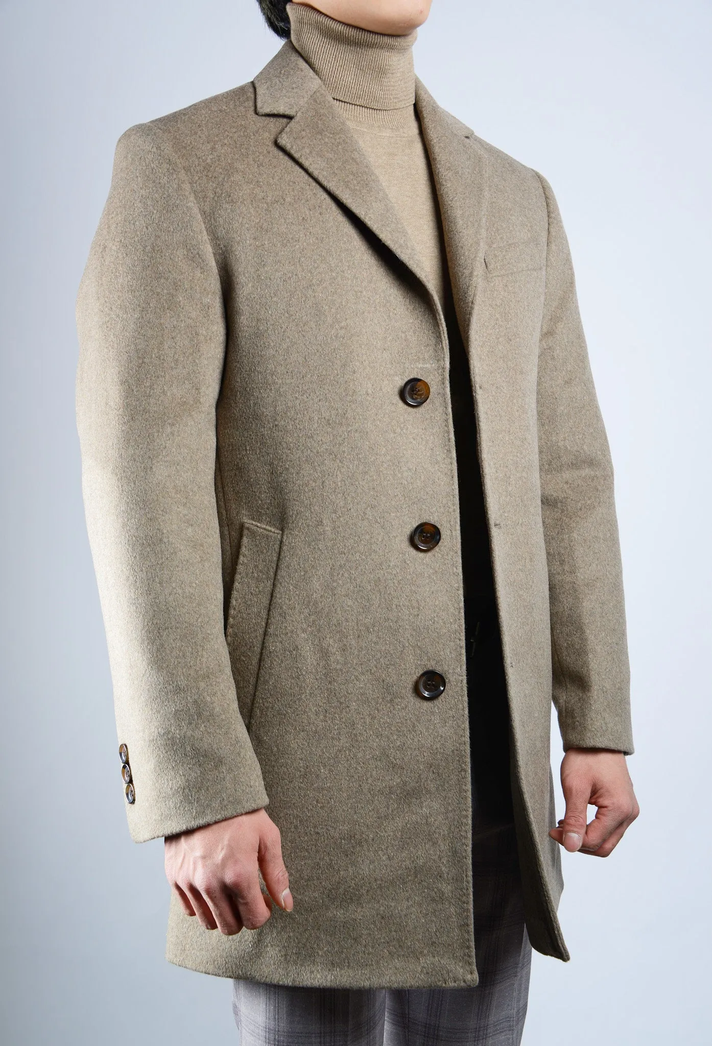 Preston Brush Heathered Coat