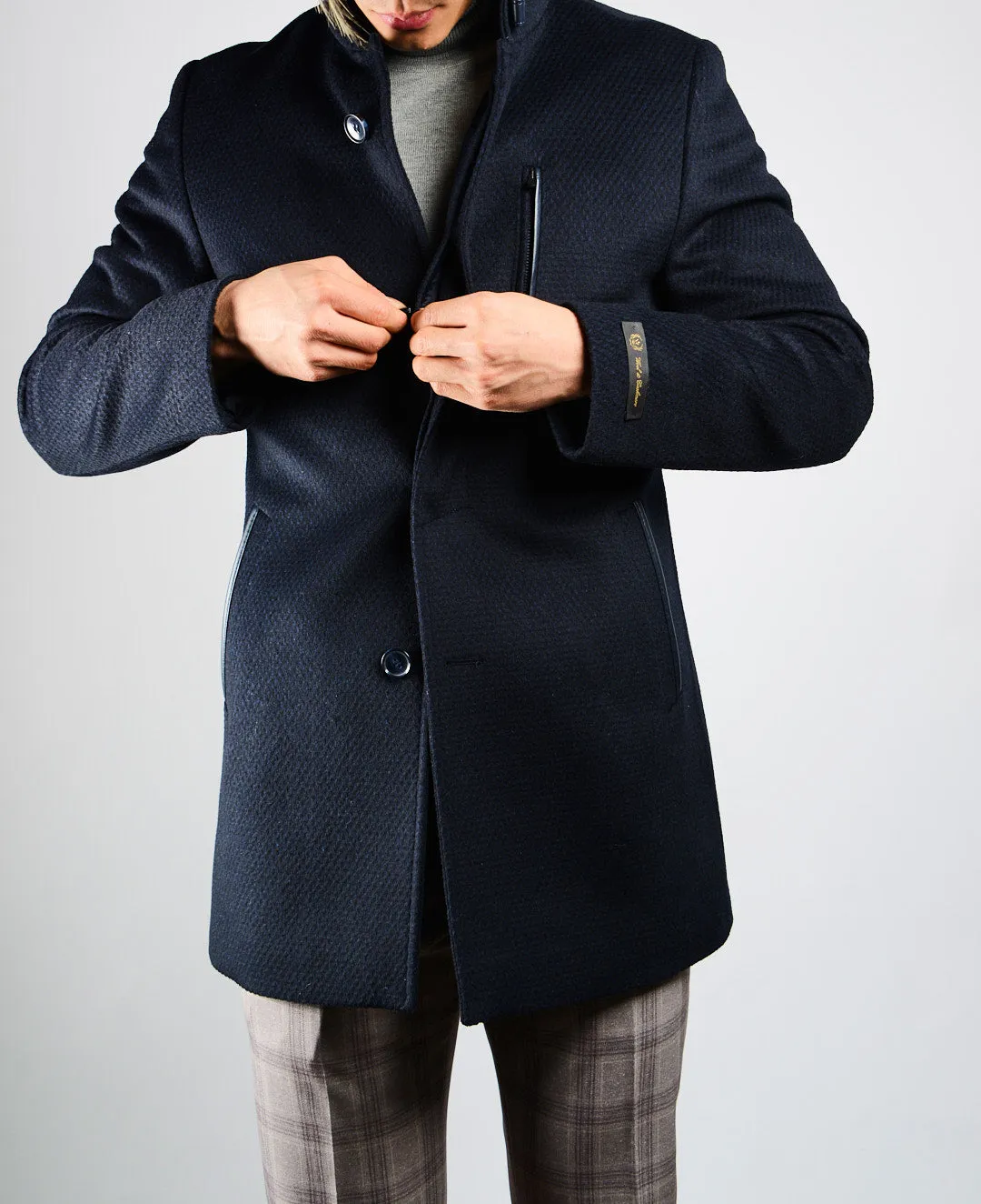 Preston Lux Tweed Cadet Collar Coat