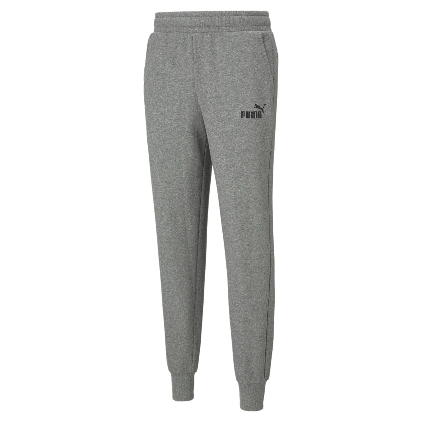 Puma Long men's sports trousers in Jersey ESS Logo 586716 03 medium grey