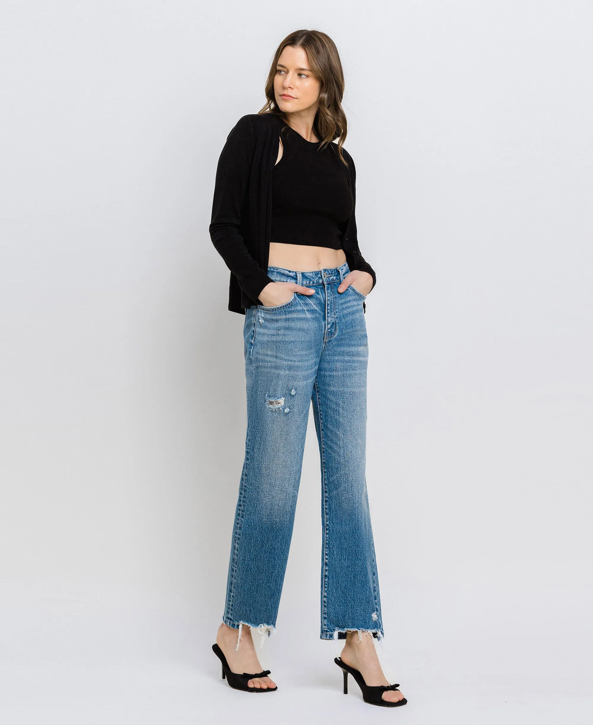 River Welland - High Rise Dad Jeans