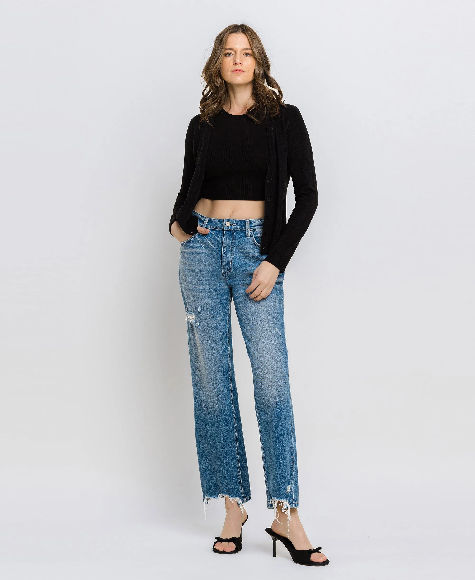 River Welland - High Rise Dad Jeans