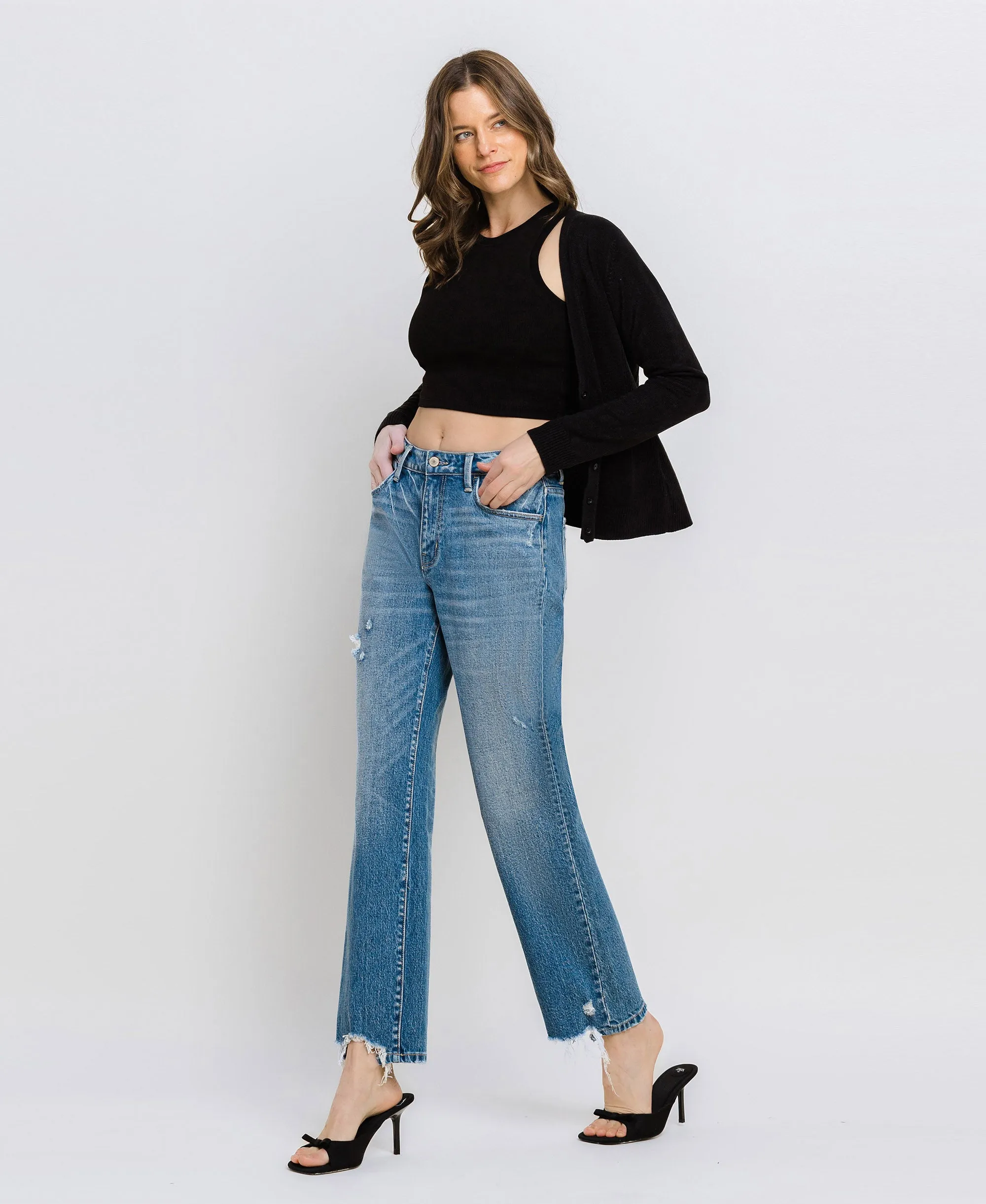 River Welland - High Rise Dad Jeans