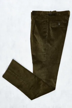 Rota 609/62 Olive Green Corduroy Trousers