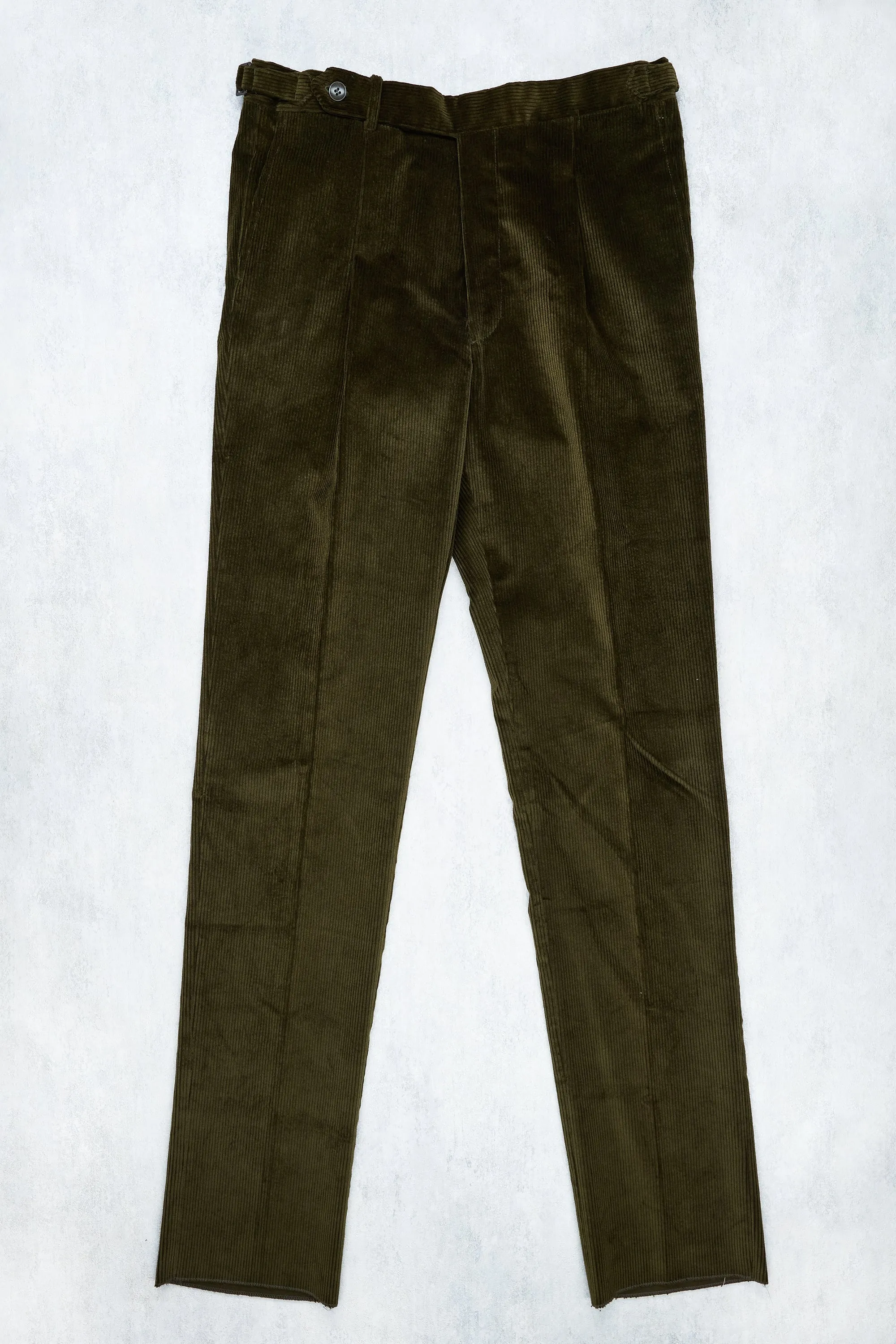 Rota 609/62 Olive Green Corduroy Trousers