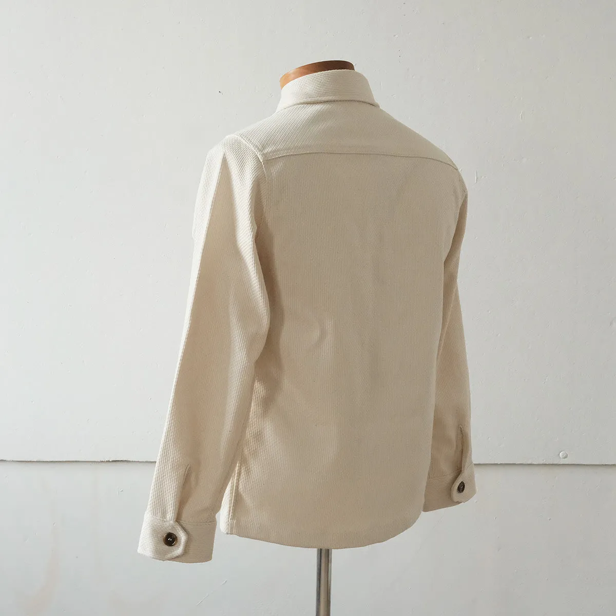 Sashiko Studio Coat - Natural