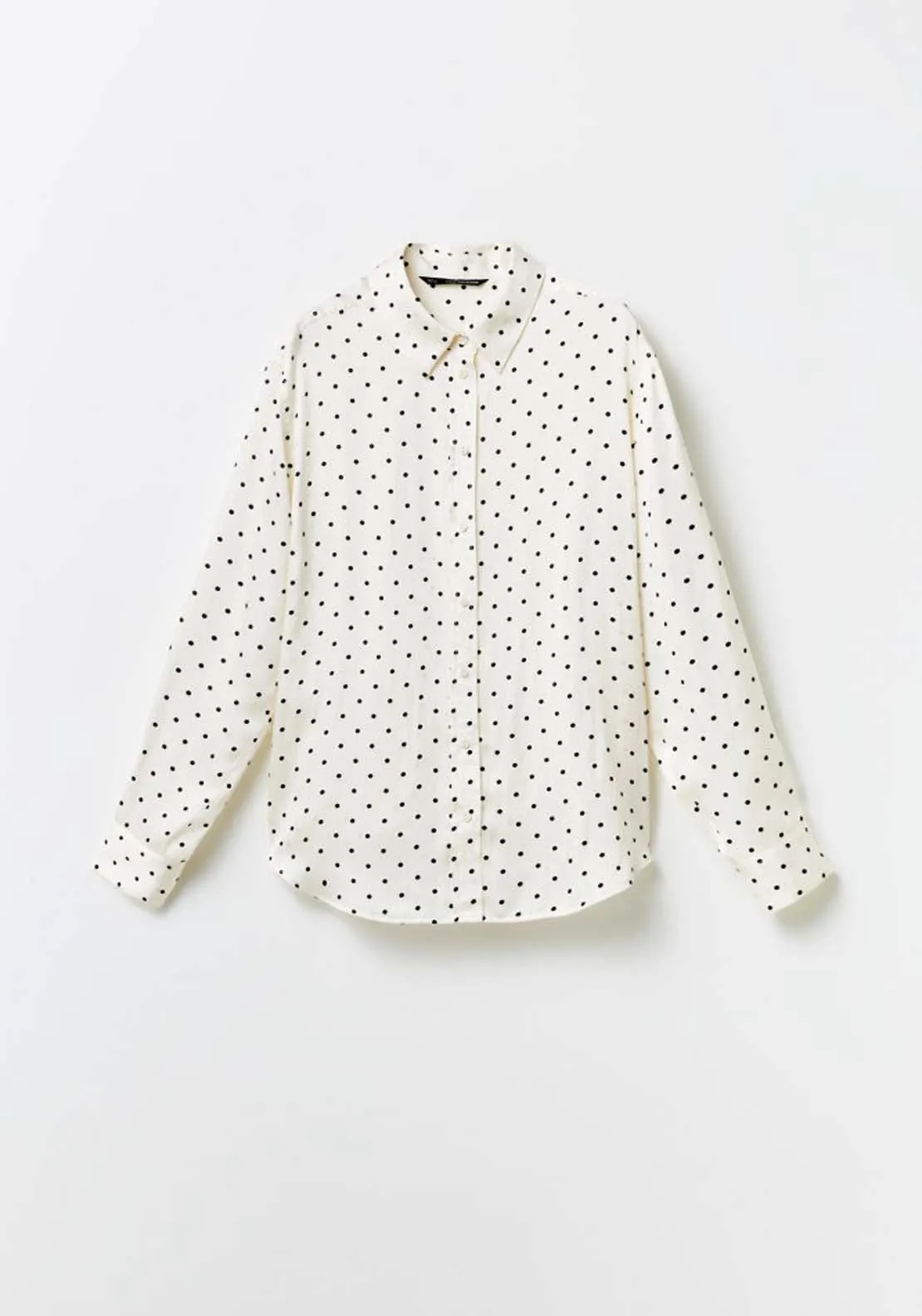 Satin Dot Shirt