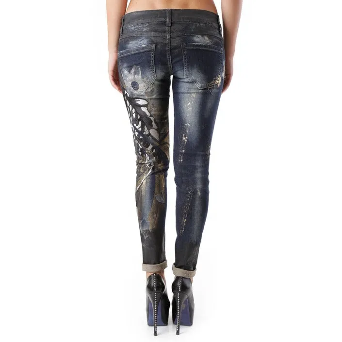 Sexy Woman Jeans Donna