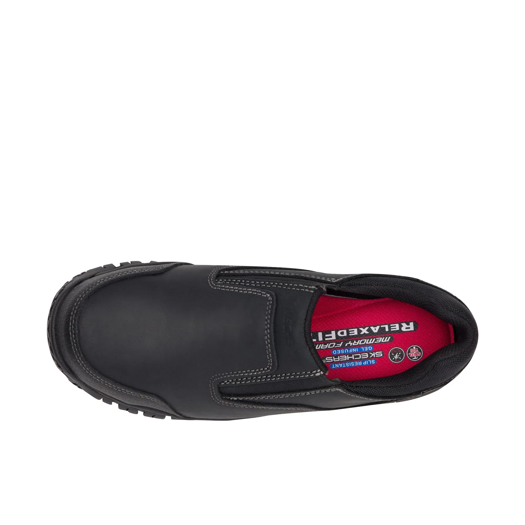 Skechers Hartan Steel Toe Black