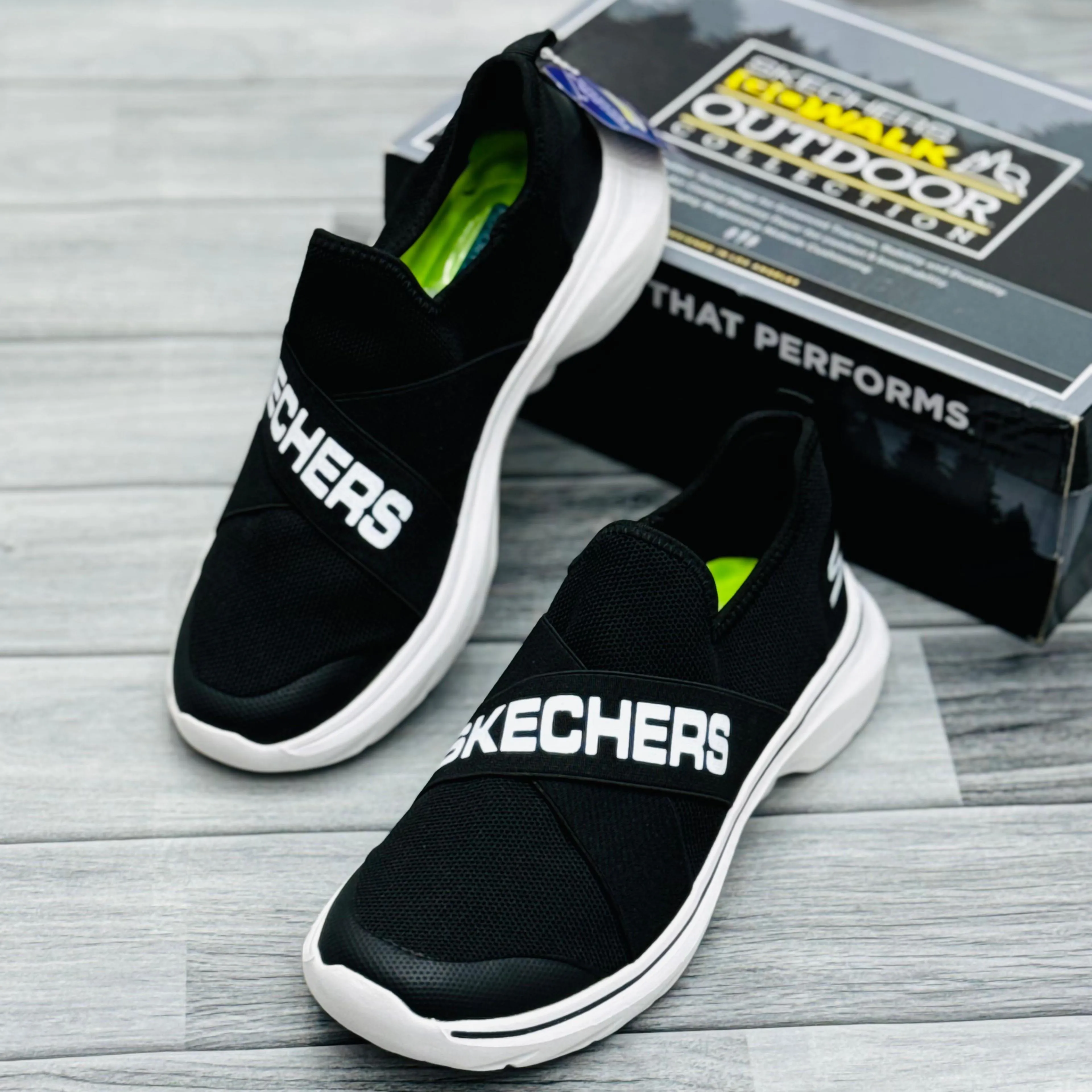 Skechers Outdoor Air Cooled-BLACK