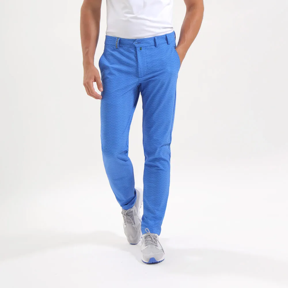 START | 4 WAY STRETCH WELT POCKET PRINTED TROUSERS