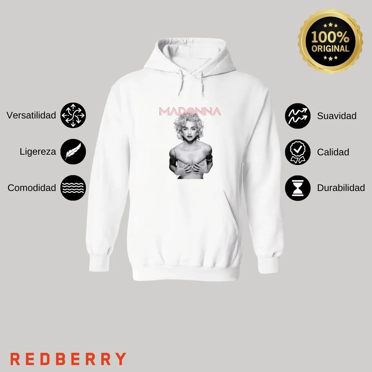 Sudadera para Mujer Hoodie Madonna