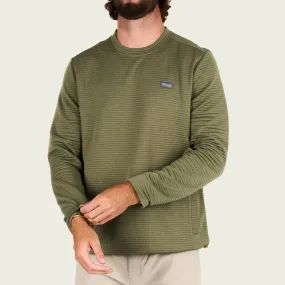 Certainly! To optimize the title for an e-commerce product, its important to make it descriptive and enticing while using relevant keywords. Heres an optimized version:

Mens High-Performance Sullivan Tech Fleece Pullover - Moisture-Wicking, Lightweight, Breathable

This title includes modifiers (High-Performance, Moisture-Wicking, Lightweight, Breathable) to highlight key features that may attract potential buyers.