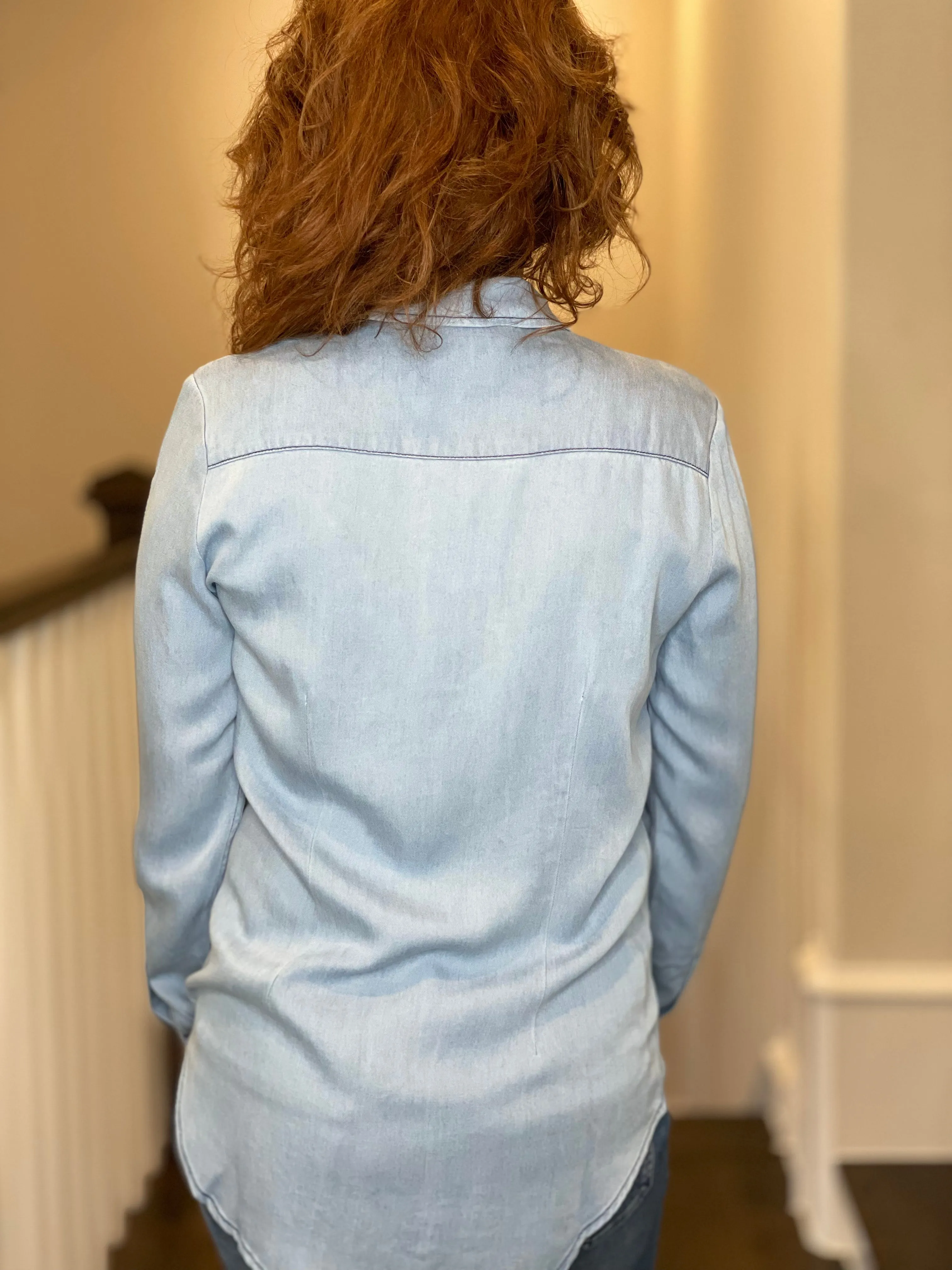 THE SHIRT-The Cowgirl Shirt in Denim