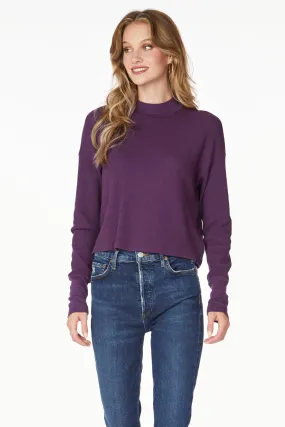 THERMAL RIB MIX TURTLENECK