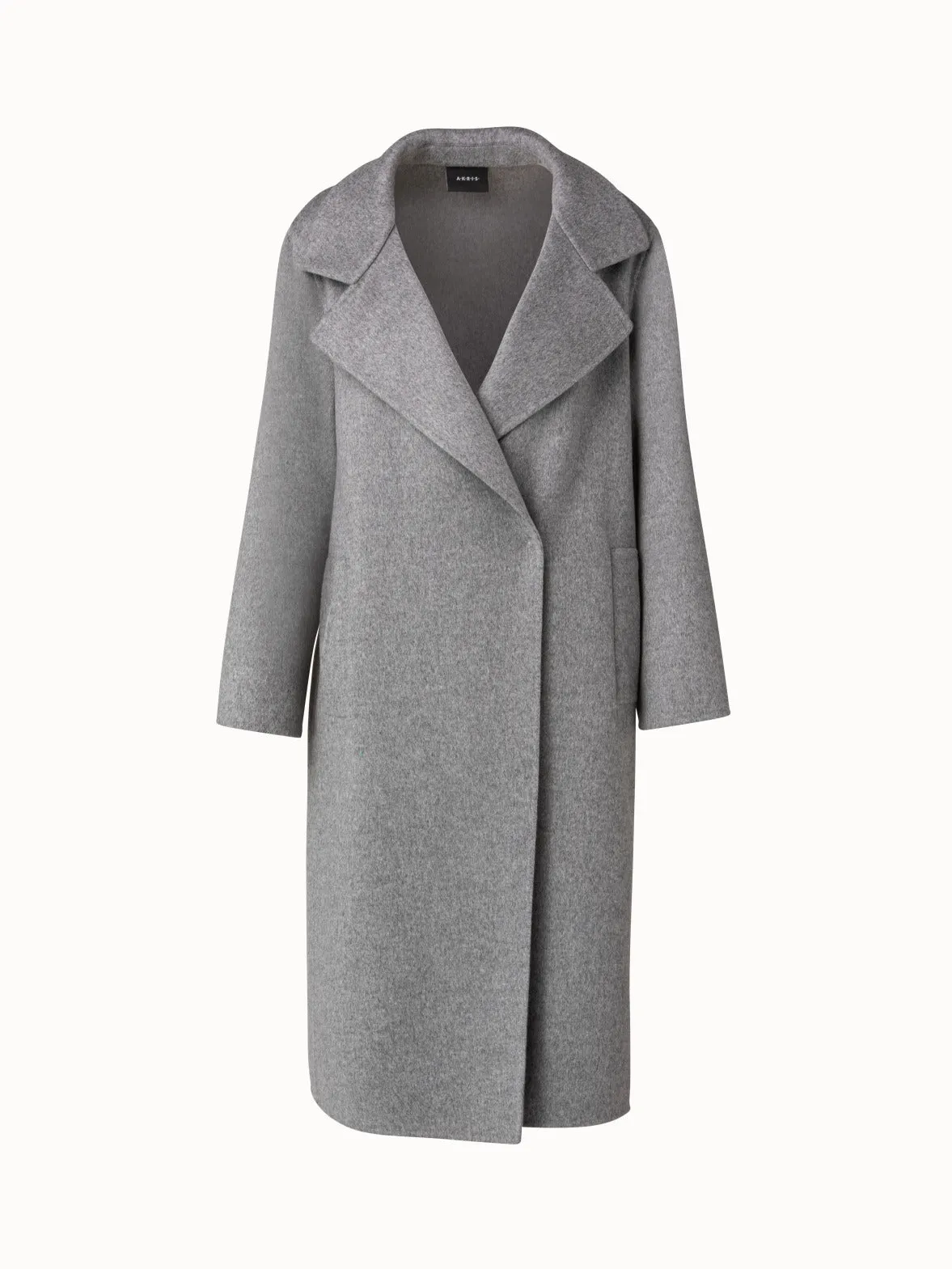 Trench Coat aus Kaschmir Double-Face Melange