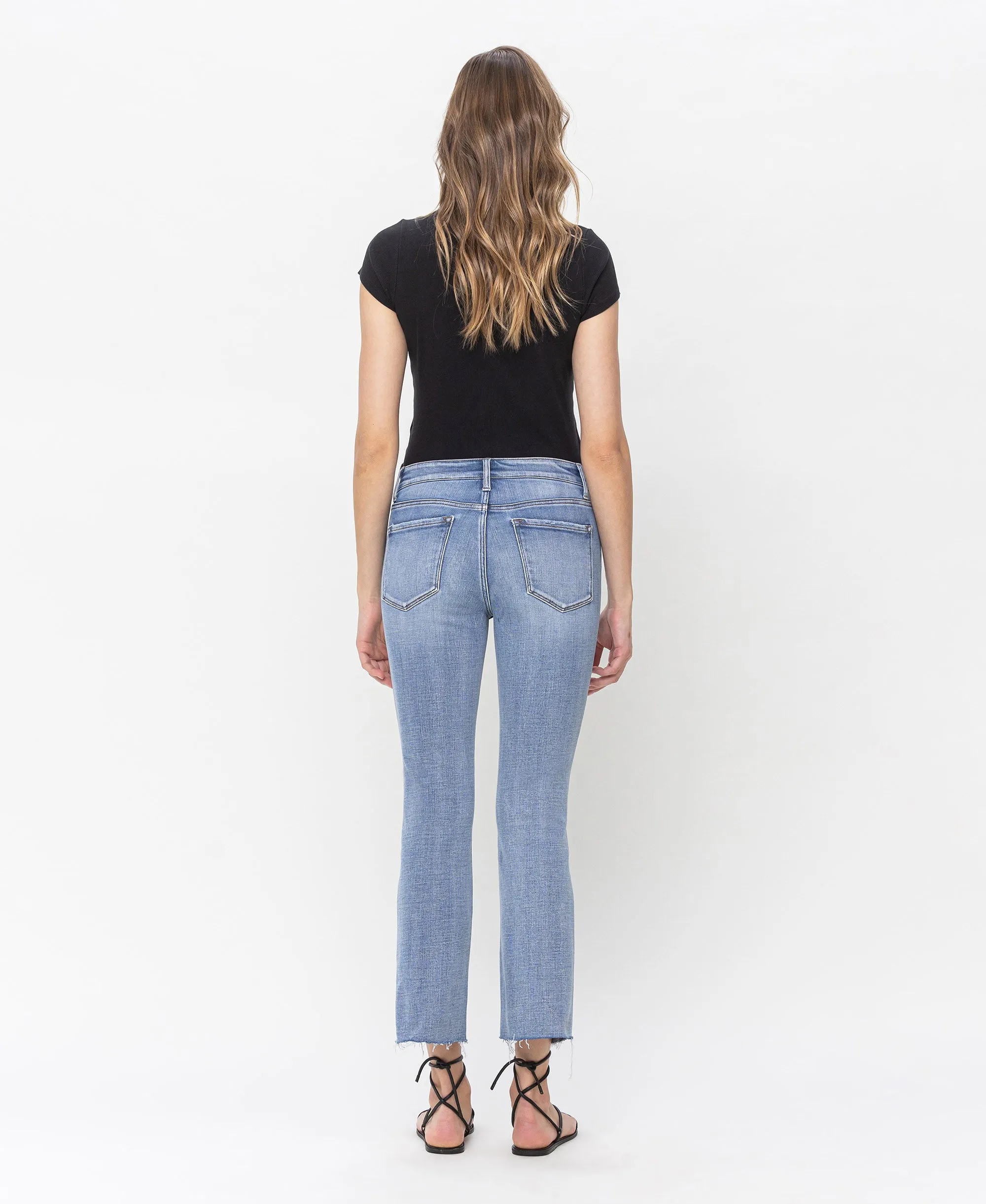 Triumph - Mid Rise Kick Flare Jeans