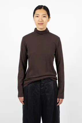 Turtleneck Top Plum