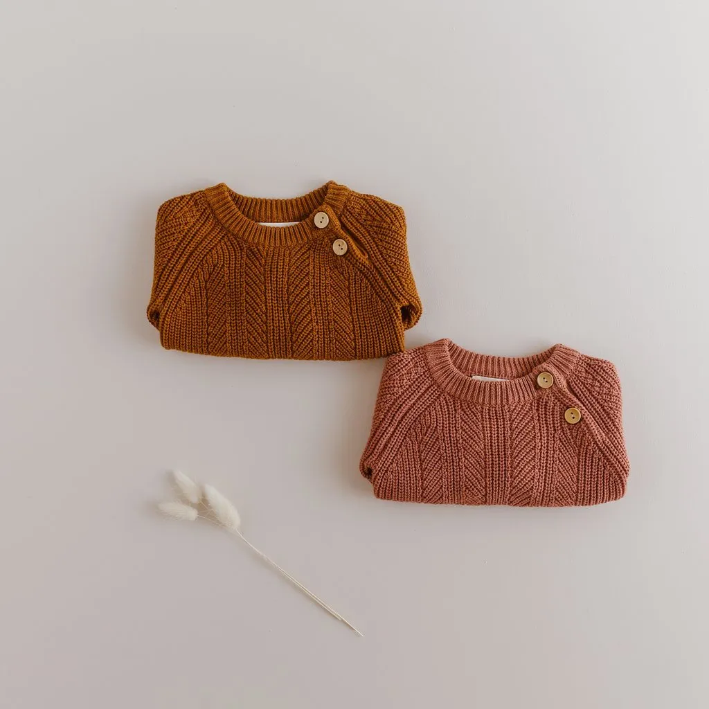 Two Darlings | Rust Sweater