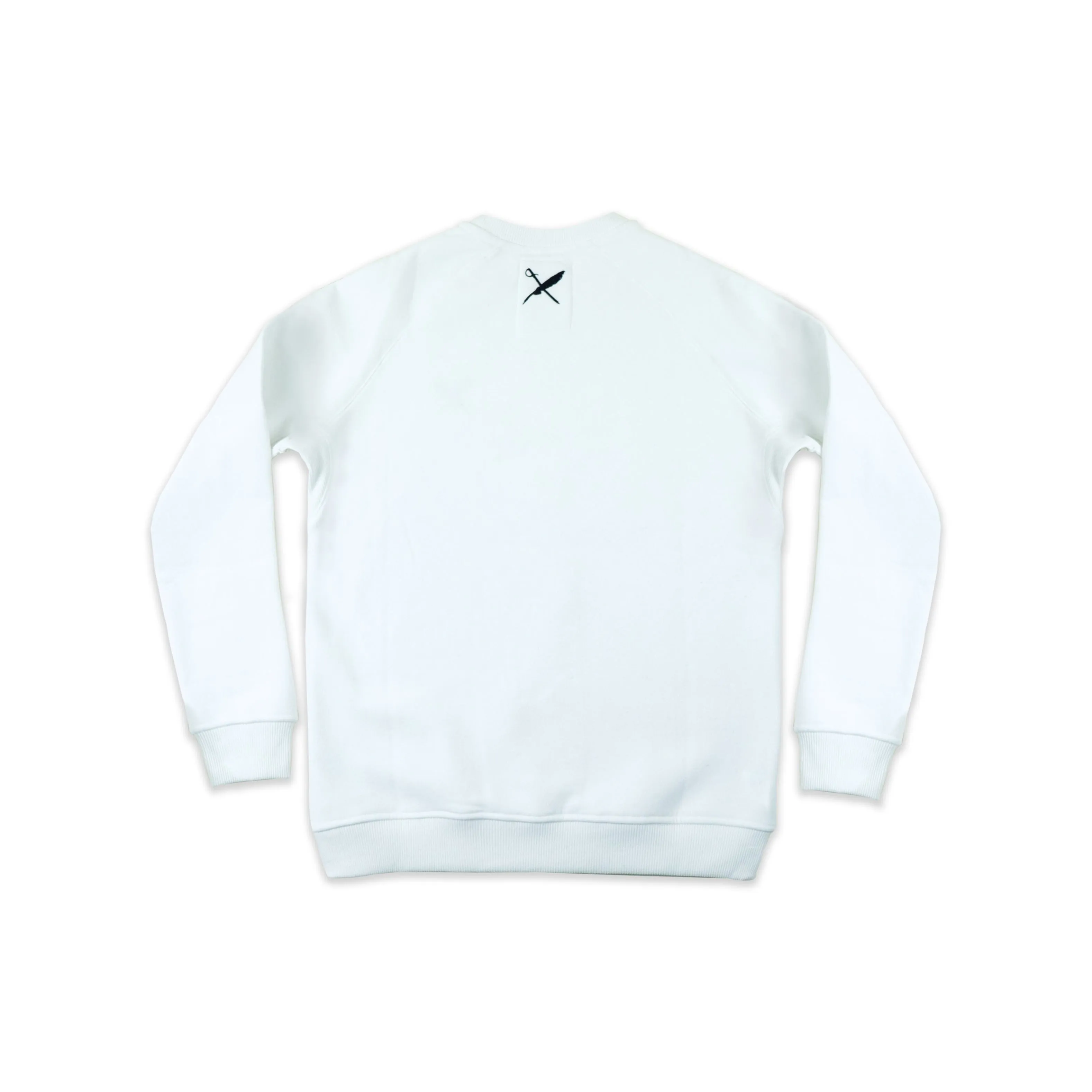 UNISEX BOBBY PULLOVER IN WHITE