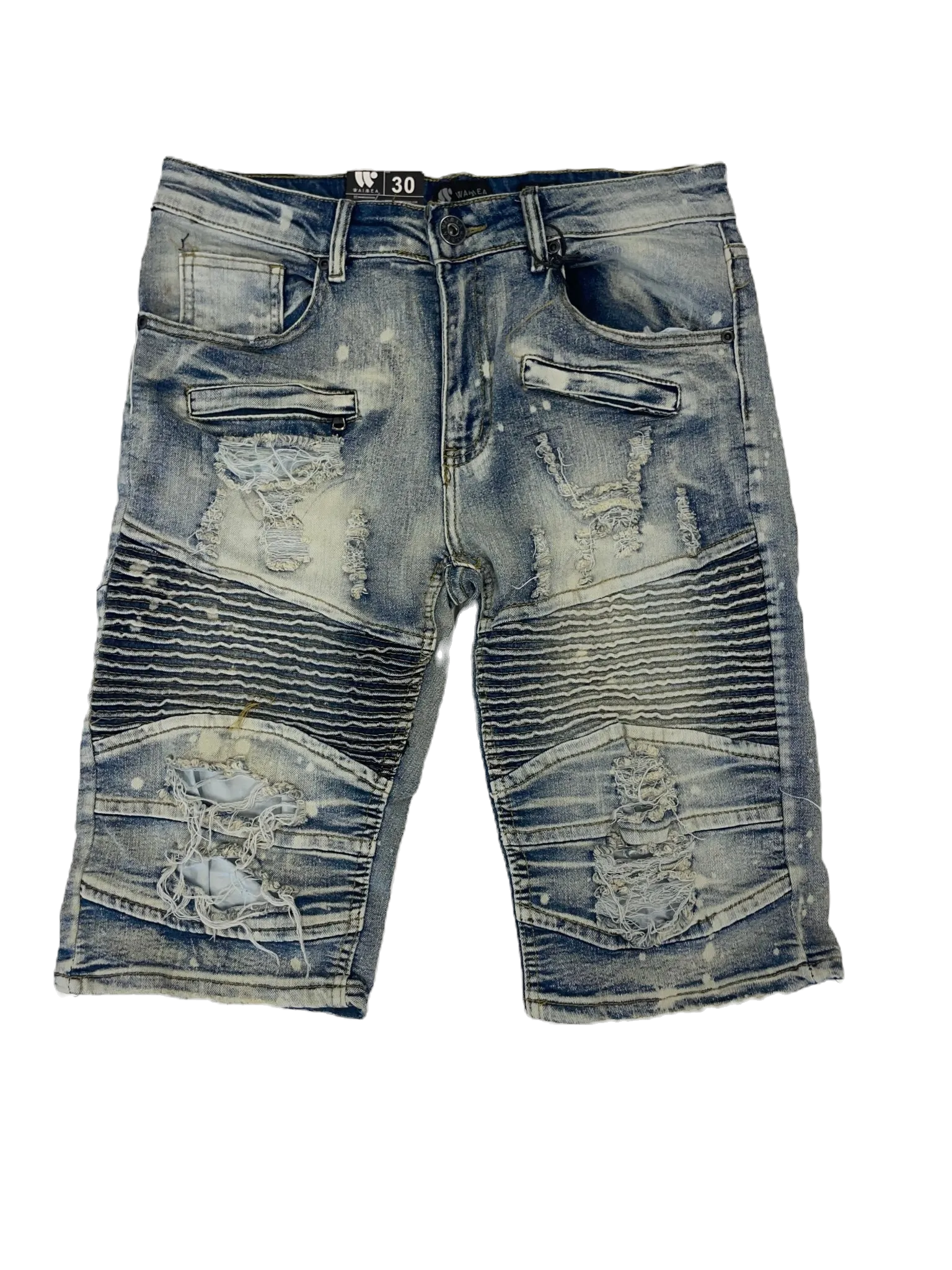 Waimea "Bleach wash" Jeans Shorts